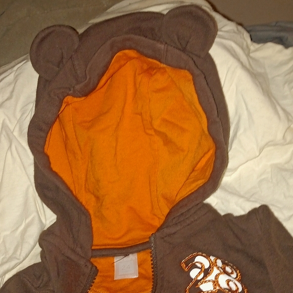 Columbia,Carter's, Champion -UNISEX-EUC-ZIP DOWN BLACK,BROWN,BLUE SWEATSHIRTS - Picture 7 of 14